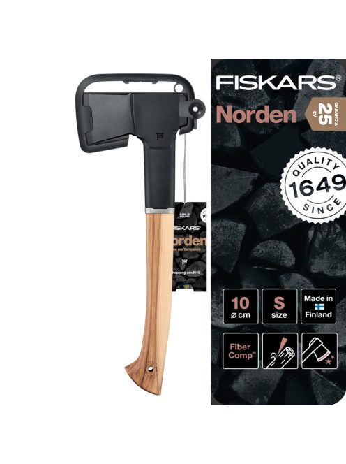 Fiskars Norden N10 ácsfejsze (1051143) - 25 év garanciával