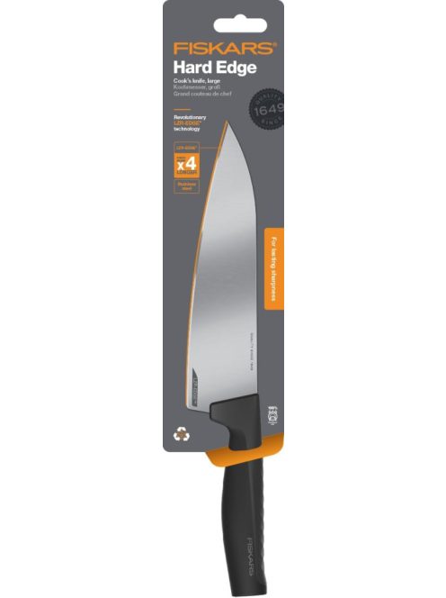 Fiskars Hard Edge nagy szakácskés, 20 cm (1051747)