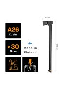 Fiskars Solid hasítófejsze A26 (X27 megfelelője) (1052043)