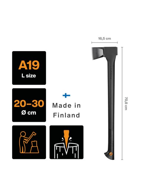 Solid hasítófejsze A19 (X21 megfelelője)