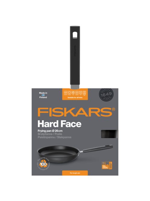 Fiskars Hard Face serpenyő, 26 cm
