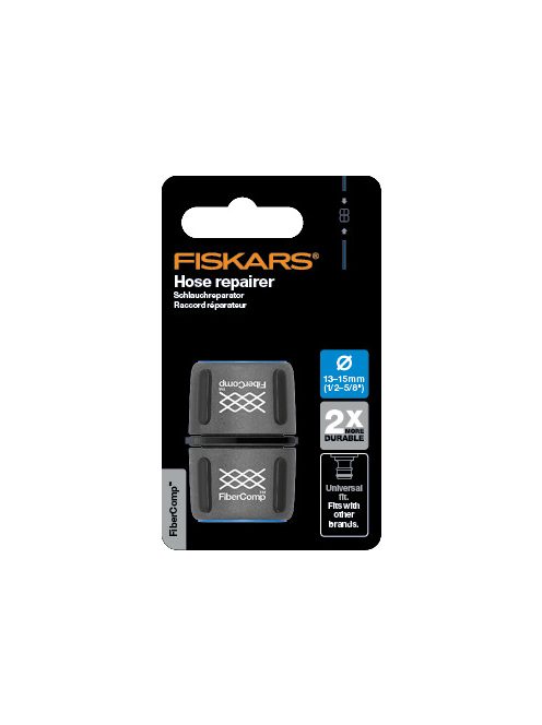 Fiskars FiberComp tömlőtoldó, 13-15 mm (1/2”-5/8") - 5 év garanciával