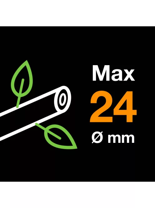 Fiskars Plus P521 metszőolló, bypass (1057167)