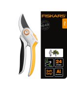Fiskars Plus P531 Metal metszőolló, bypass (1057168)
