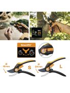 Fiskars Plus™ metszőolló, mellévágó P541 SmartFit (1057169)