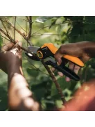 Fiskars Plus P741 PowerLever™ metszőolló, rávágó (1057171)