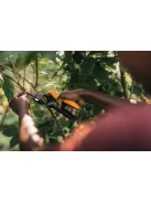Fiskars Plus P741 PowerLever™ metszőolló, rávágó (1057171)