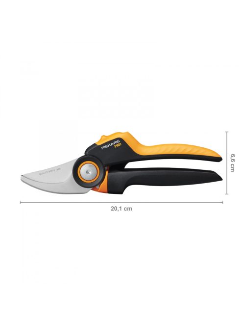 Fiskars X-series™ M forgónyelű metszőolló, mellévágó P921  - 25 év garanciával