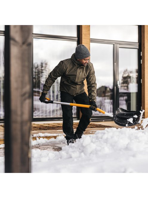 Fiskars X-series™ hótoló, hajlított (1057186)