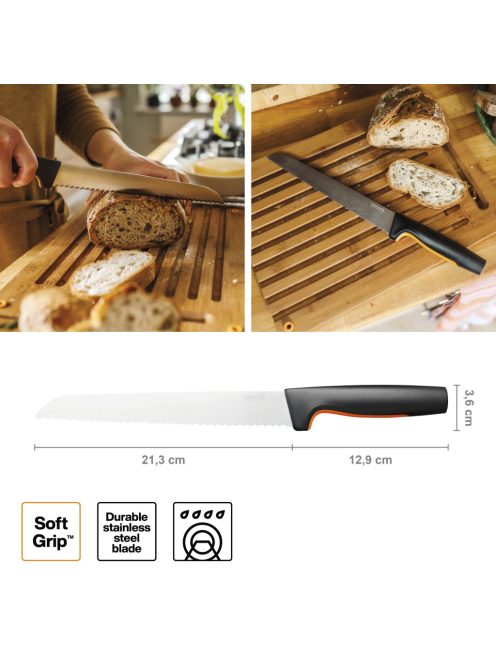Fiskars Functional Form™ Kenyérvágó kés (1057538)