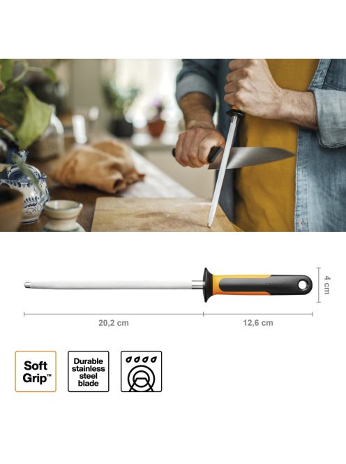 Fiskars Functional Form Fenőacél (1057549)