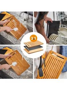   Fiskars Functional Form™ Bambusz vágódeszka készlet (1057550)