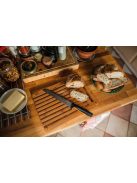 Fiskars Functional Form kenyérvágó készlet, bambusz vágódeszkával (1057551)