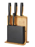 Fiskars Functional Form késkészlet 5 késsel, bambusz késtartóval (1057552)