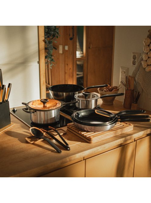 Fiskars Functional Form Késblokk bambusz 5 késes  (1057552)