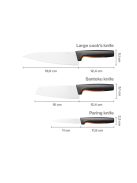 Fiskars Functional Form Késblokk bambusz 3 késes