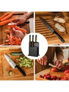 Fiskars Functional Form Késblokk műanyag 5 késes  (1057554)