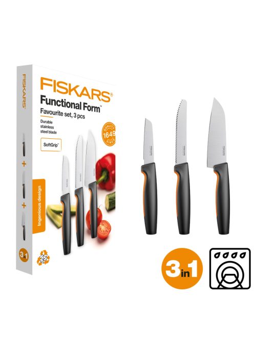 Fiskars Functional Form Kedvenc készlet 3 db (1057556)
