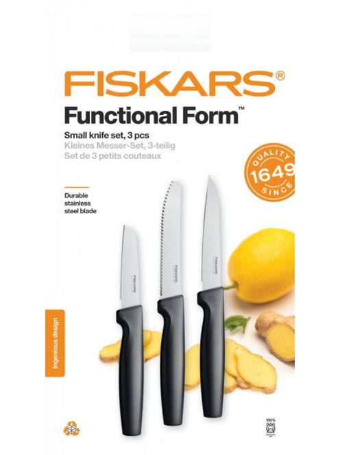 Fiskars Functional Form Kicsi késkészlet, 3 db-os (1057561)