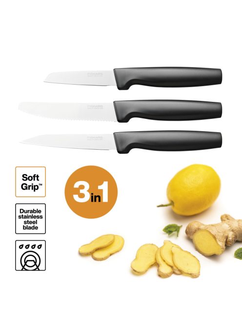 Fiskars Functional Form Kicsi késkészlet, 3 db-os (1057561)