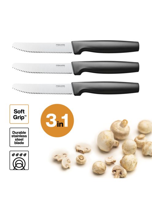 Fiskars Functional Form Asztali késkészlet, 3 db-os (1057562)