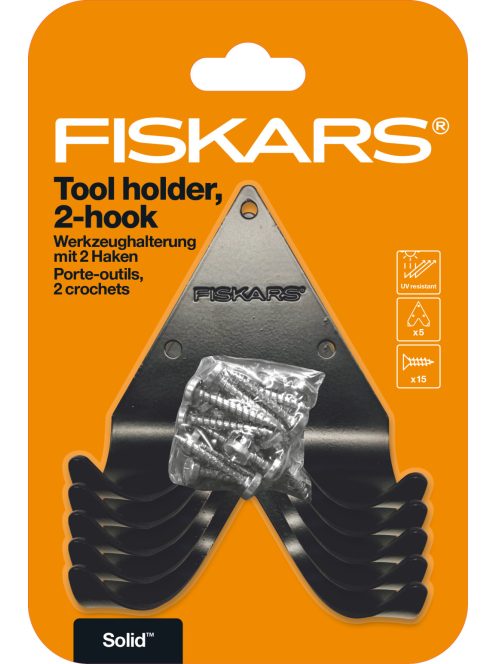 Fiskars Solid™ eszköztároló 2 kampós, 5db