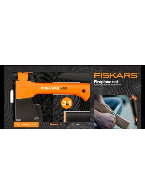 Fiskars X5 Tűzrakó készlet (1057913)
