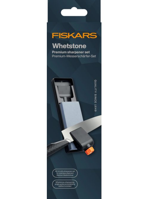 Fiskars Fenőkő - Prémium késélező készlet