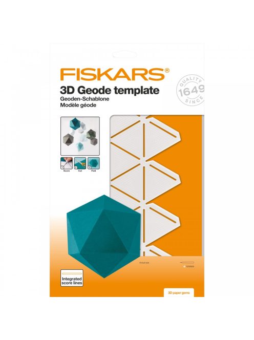 Fiskars 3D sablon, sokszög (1059566)