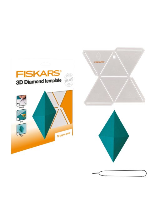 Fiskars 3D sablon, gyémánt forma (1059567)