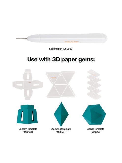 Fiskars 3D papír lámpás