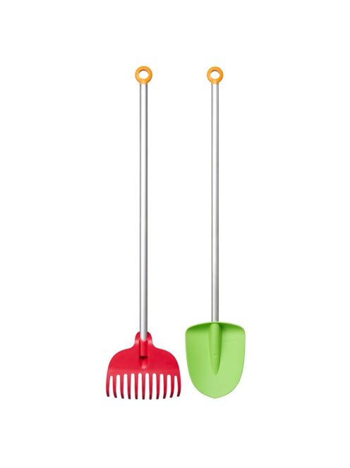 Fiskars MyFirst Fiskars gyermek ásó és lombseprű készlet (1062473)