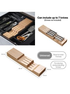 Fiskars Fa késtartó blokk - fiókba helyezhető (1062890)