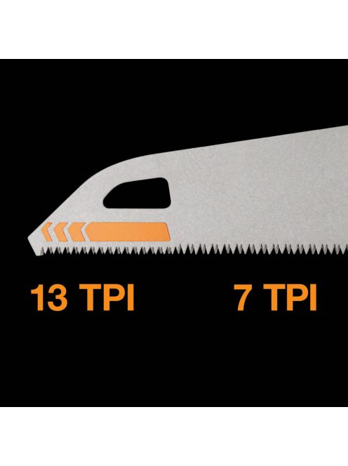 Fiskars PowerTooth™ Kézifűrész, 550mm 7tpi (1062916)