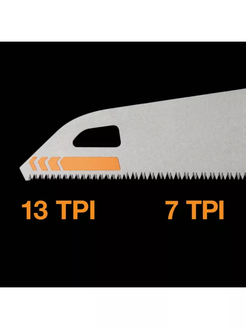 Fiskars PRO PowerTooth™ Kézifűrész, 550mm 7tpi (1062916)