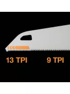 Fiskars PRO PowerTooth™ Kézifűrész, 550mm 9tpi (1062917)