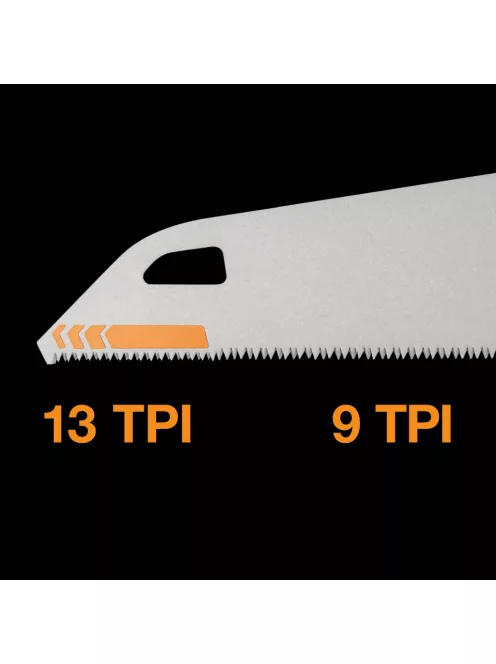 Fiskars PRO PowerTooth™ Kézifűrész, 550mm 9tpi (1062917)