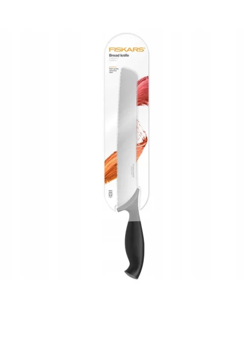 Fiskars Control Kenyérvágó kés, 23 cm-es pengével