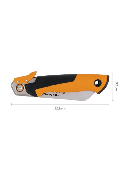 Fiskars PowerTooth™ összecsukható fűrész, 150mm 19tpi (1062932)