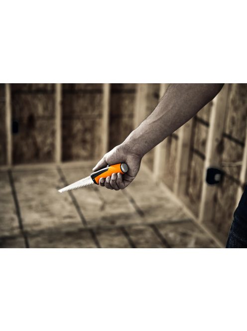 Fiskars PRO PowerTooth™ gipszkarton fűrész tokkal, 8 tpi (1062935)