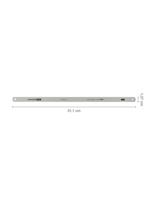 Fiskars PowerTooth™ cserélhető penge keretes fűrészhez, 300 mm, 24 tpi (1062941)