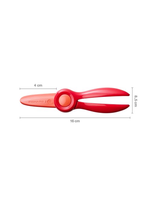 Fiskars Kezdőolló, piros (1064065)