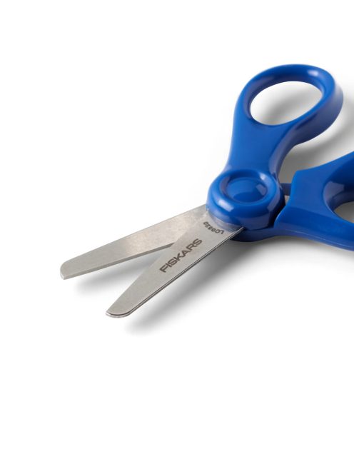 Fiskars Tompa hegyű gyerekolló, 13 cm - kék (1064069)