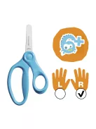 Fiskars Tompa hegyű gyerekolló, 13 cm - türkiz (1064072)