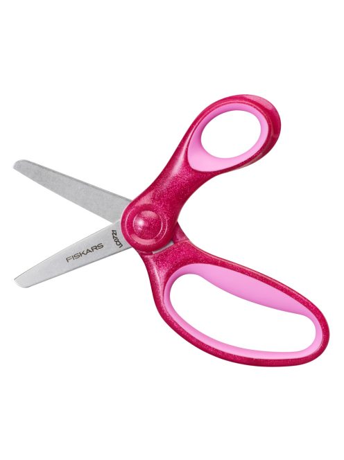 Fiskars Csillogó gyermekolló, 13 cm - rózsaszín (1064074)