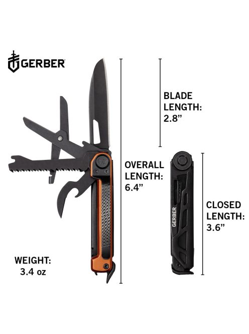 Gerber Armbar Scout multiszerszám, narancssárga - 25 év garanciával