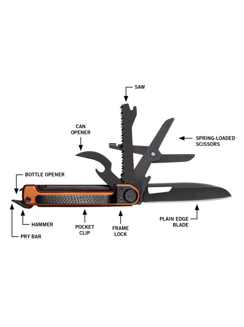 Gerber Armbar Scout multiszerszám, narancssárga - 25 év garanciával