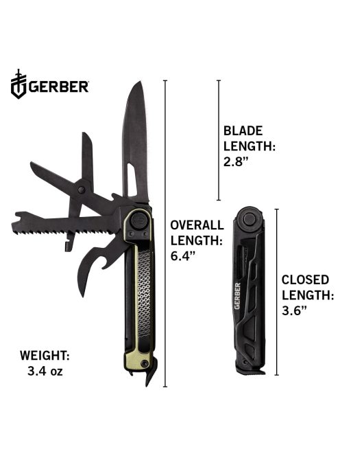 Gerber Armbar Scout multiszerszám, sötétzöld - 25 év garanciával