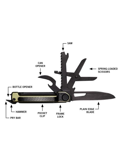 Gerber Armbar Scout multiszerszám, sötétzöld - 25 év garanciával