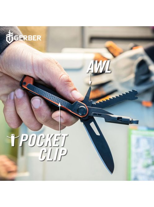Gerber Armbar Trade multiszerszám, narancssárga - 25 év garanciával